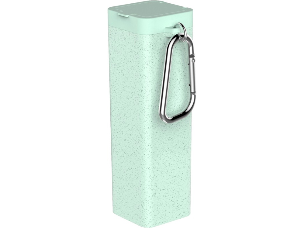 Набор столовых приборов Galen из пшеничной соломы с держателем для мобильного телефона, мятный