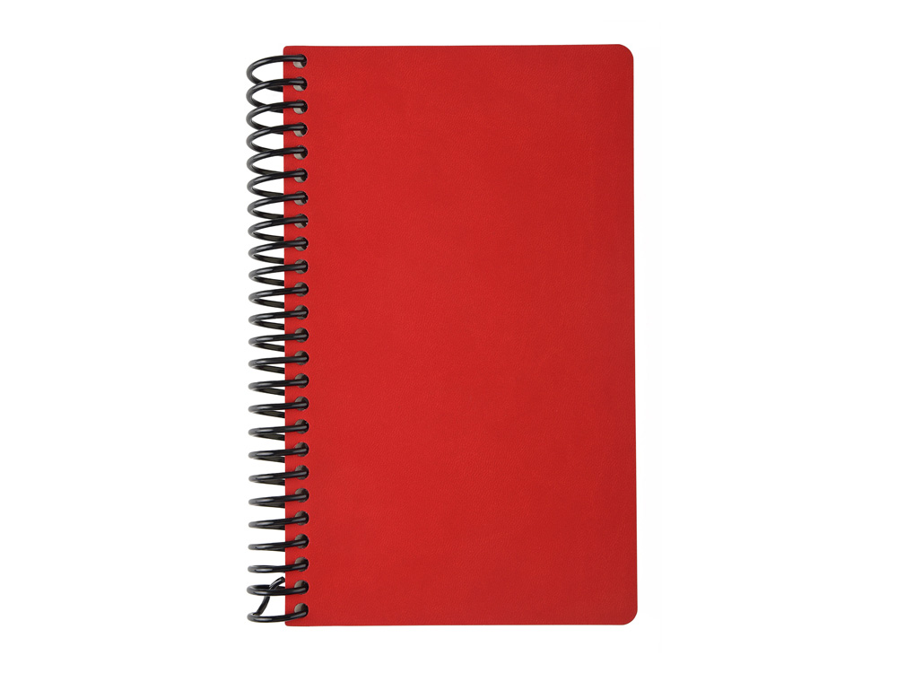 Ежедневник недатированный на спирали А5 Agenda, красный (Р)