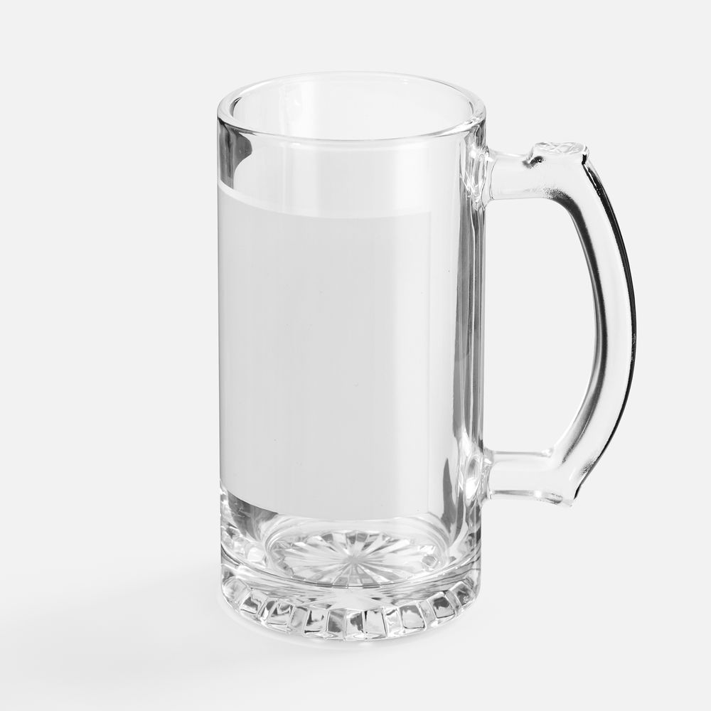 Пивная кружка для сублимационной печати Barbucks с логотипом  | Print Logo