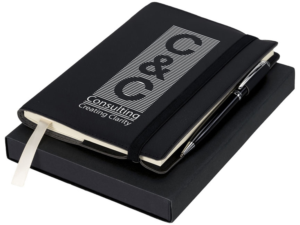 Подарочный набор Aria: блокнот, ручка шариковая