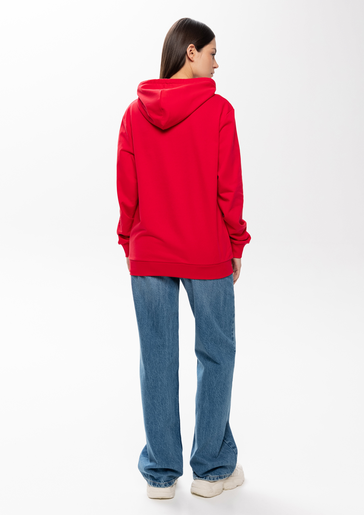 Худи унисекс STAN футер без начёса 260, 23, Красный,  (14)  (54/XXL)