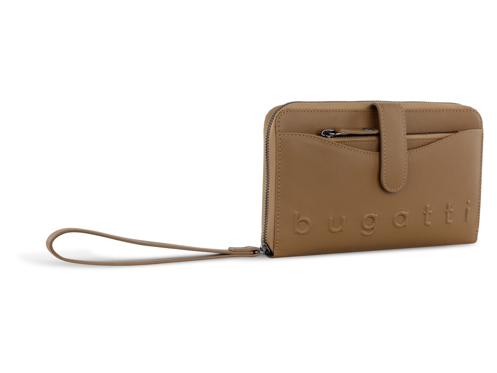 Кошелёк женский ДАФНА (DAPHNE) с ключницей с логотипом BUGATTI | Print Logo