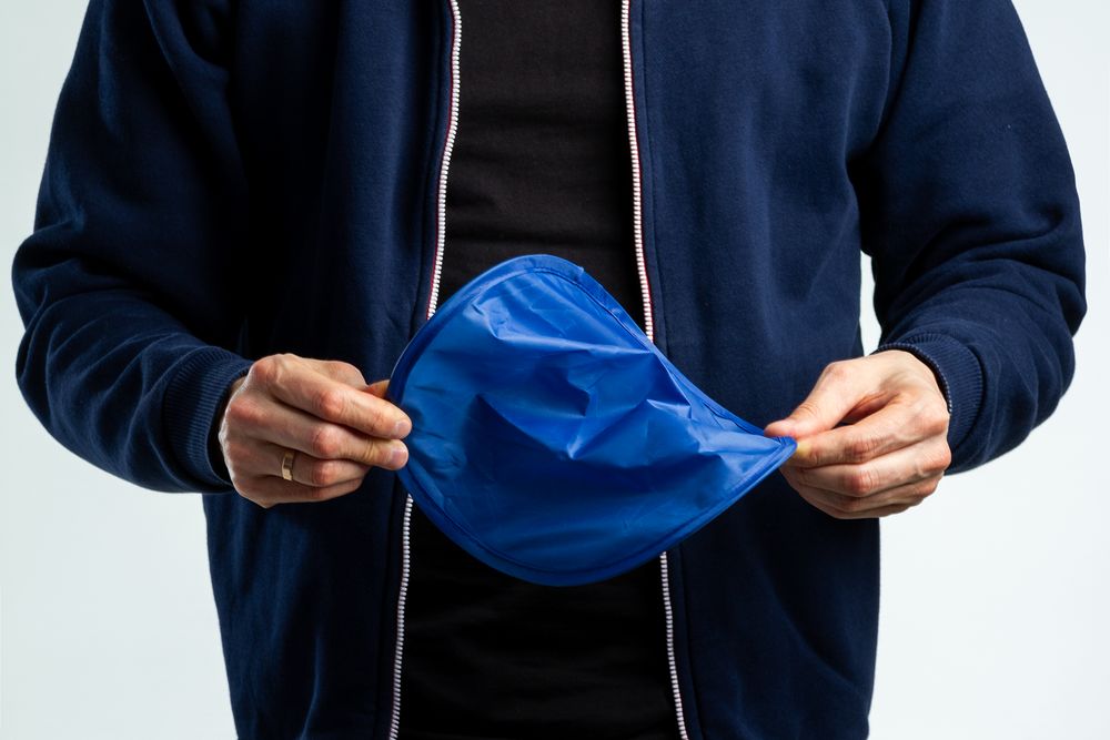 Летающая тарелка-фрисби Catch Me, складная — пример нанесения логотипа () | Print Logo