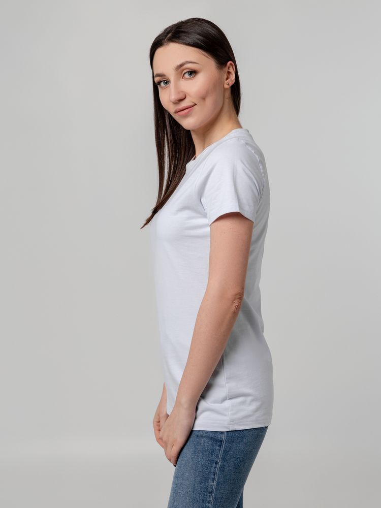 Футболка женская T-bolka Stretch Lady фото на сайте Print Logo.