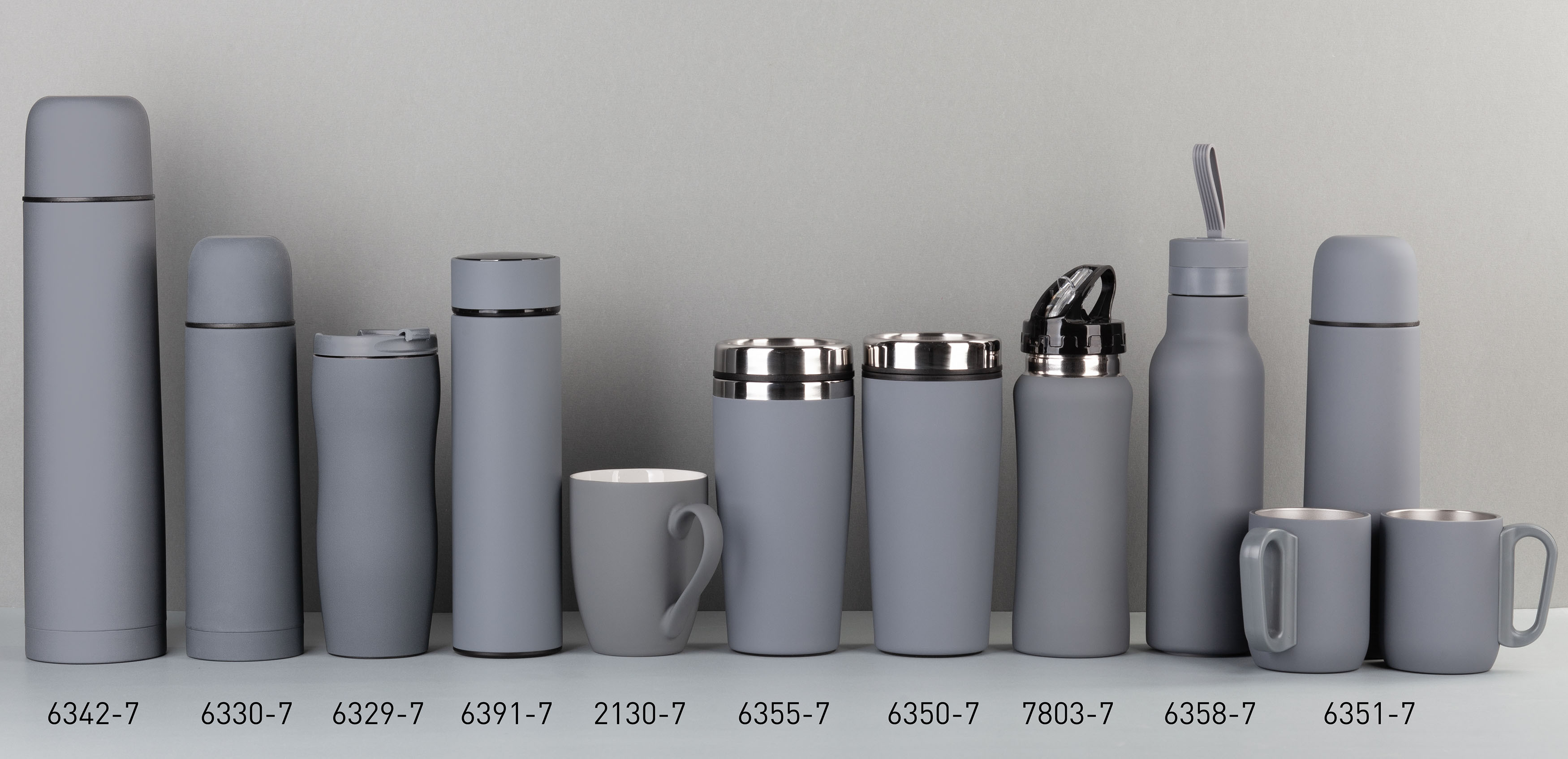 Термостакан "Европа" 500 мл, покрытие soft touch, фиолетовый