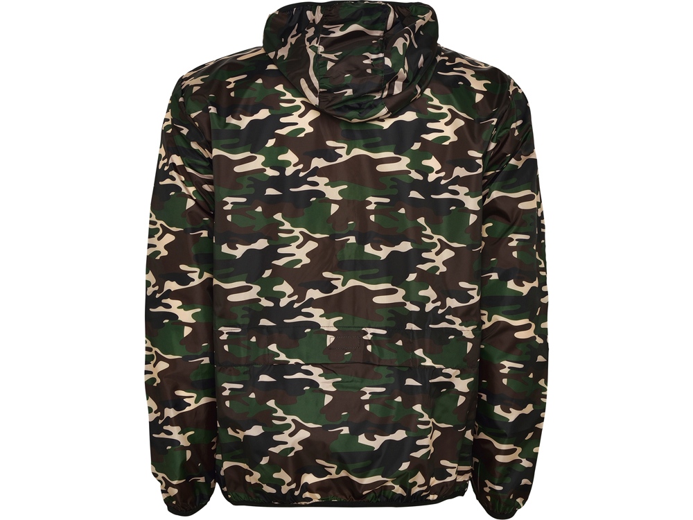 Ветровка Angelo унисекс, лесной камуфляж