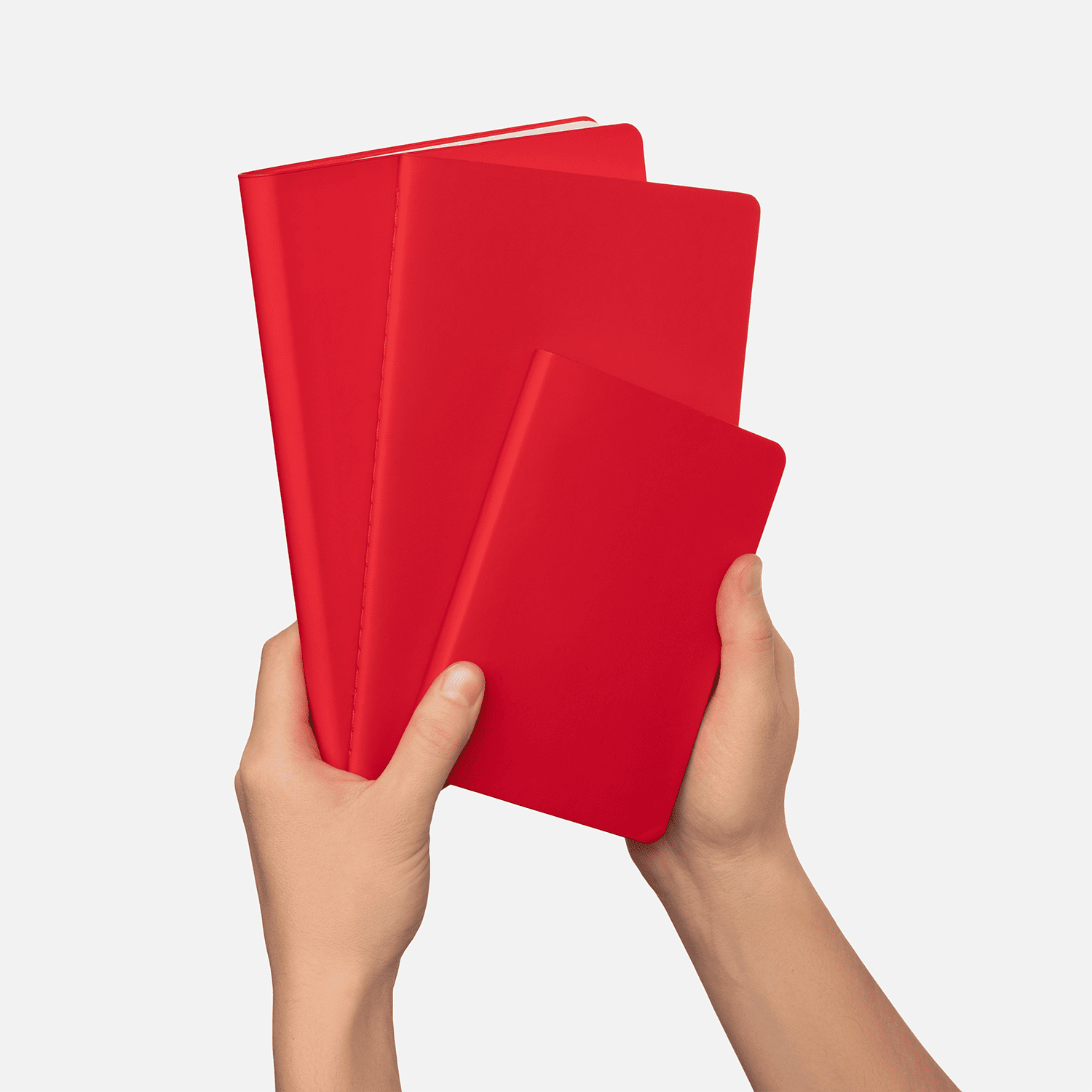 Ежедневник Спарк мини (Spark mini) A6 недатированный, красный