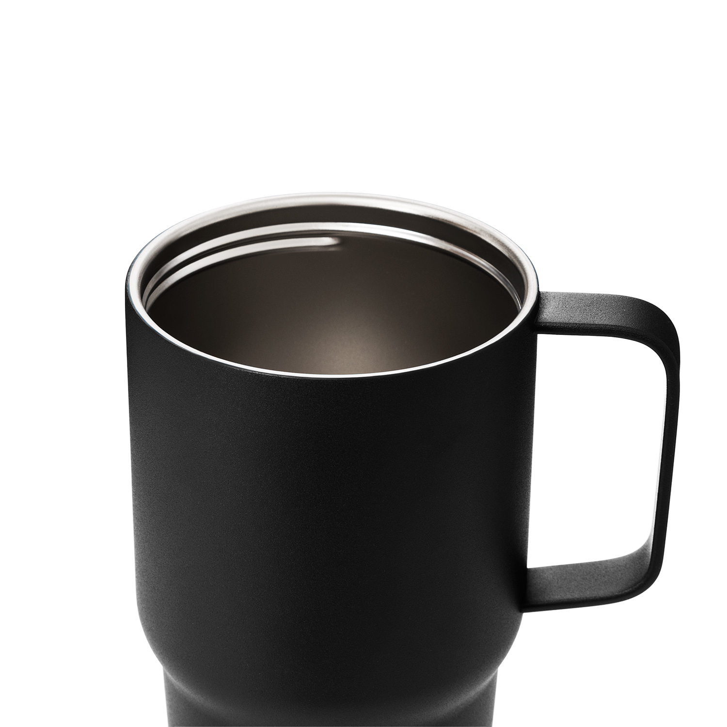 Термокружка вакуумная Авентура (Aventura), синяя — пример нанесения логотипа (Portobello Термокружки) | Print Logo