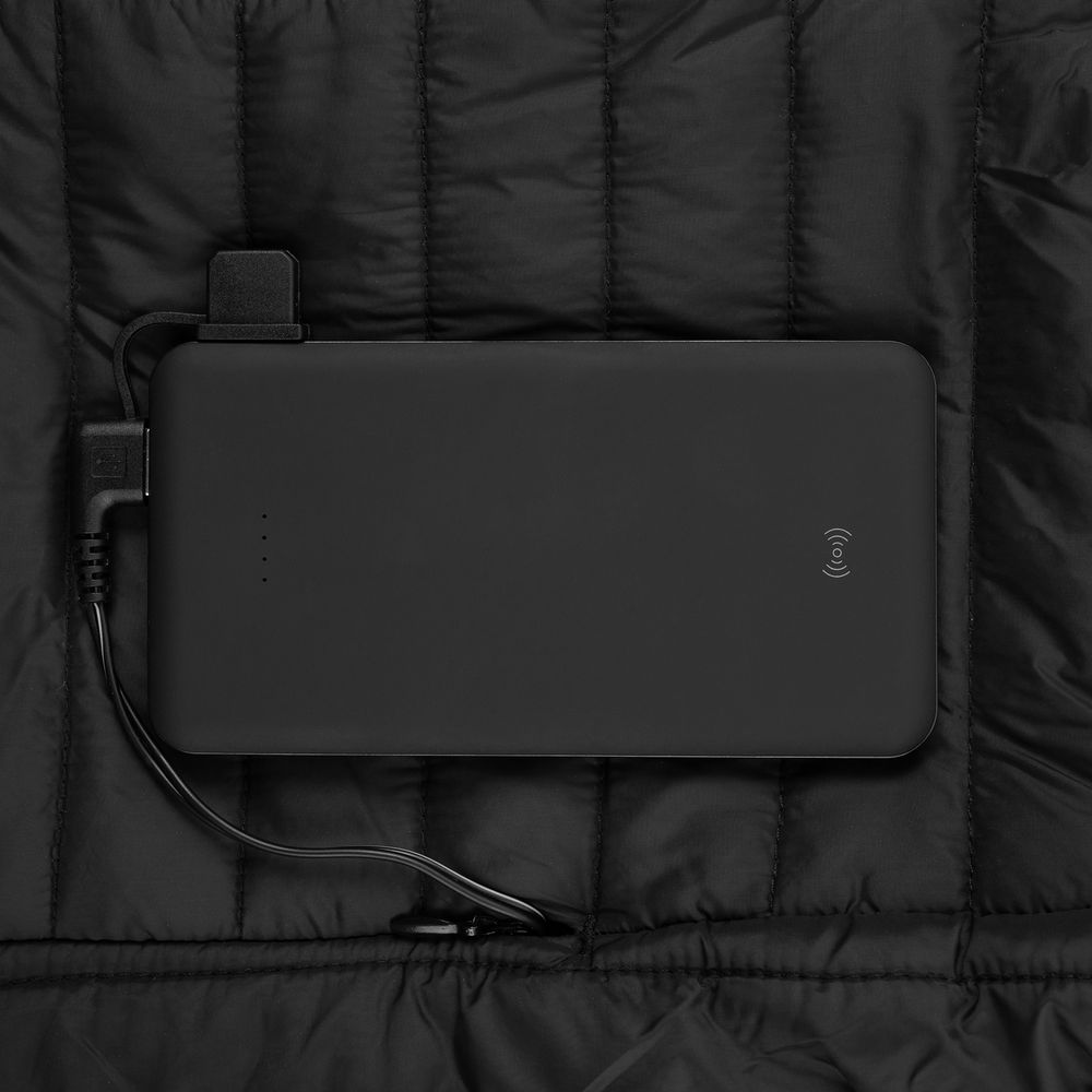 Куртка с подогревом Thermalli Meribell черная, размер 3XL