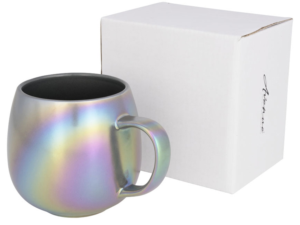 Переливающаяся кружка Glitz, серый