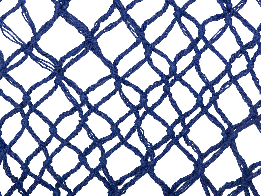 Авоська Dream L наплечная 25 литров с кожаными ручками, синий (12)