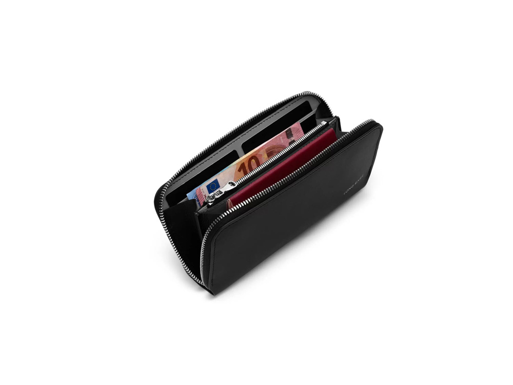 Бумажник Норд, черный