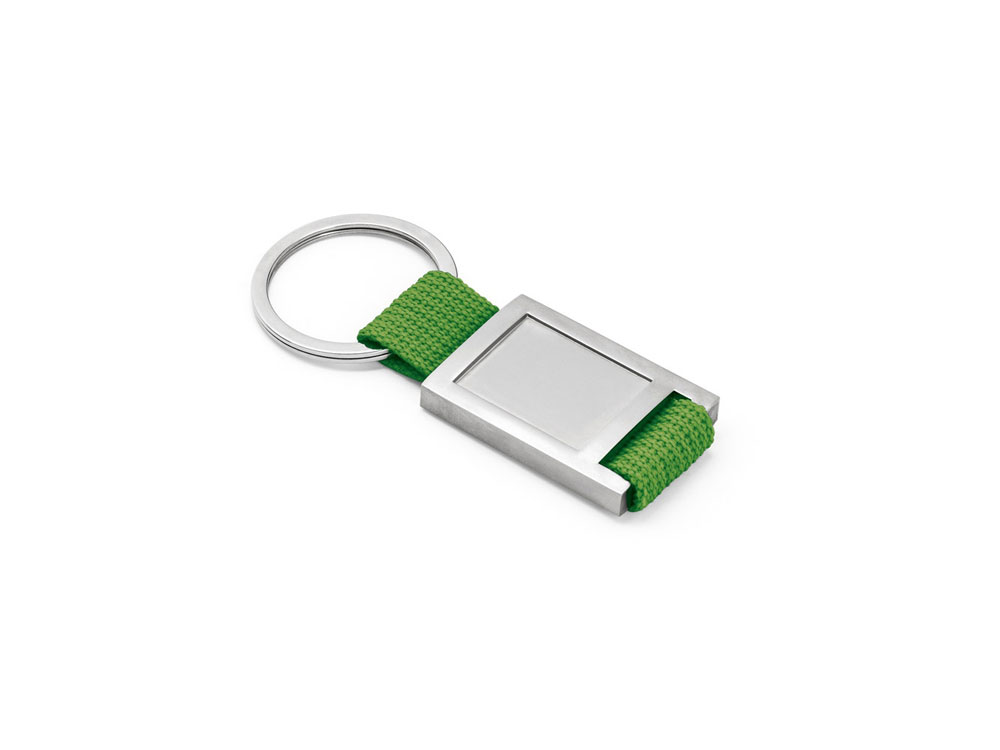 Брелок из металла и тесьма ANCHOR с логотипом  | Print Logo