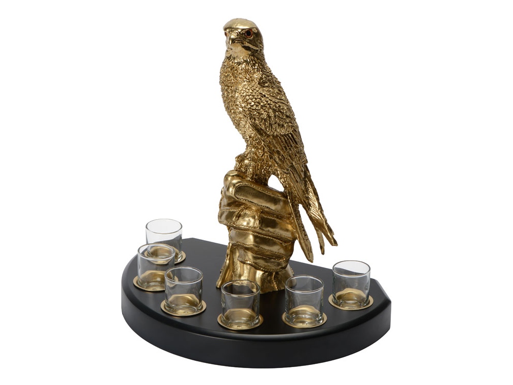 Набор для водки Соколиная охота с логотипом  | Print Logo