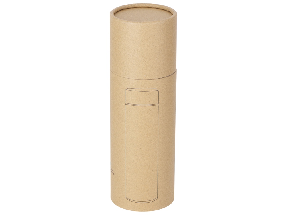 Вакуумный термос Module X с индикатором температуры, 500 мл, тубус, голубой 3538C