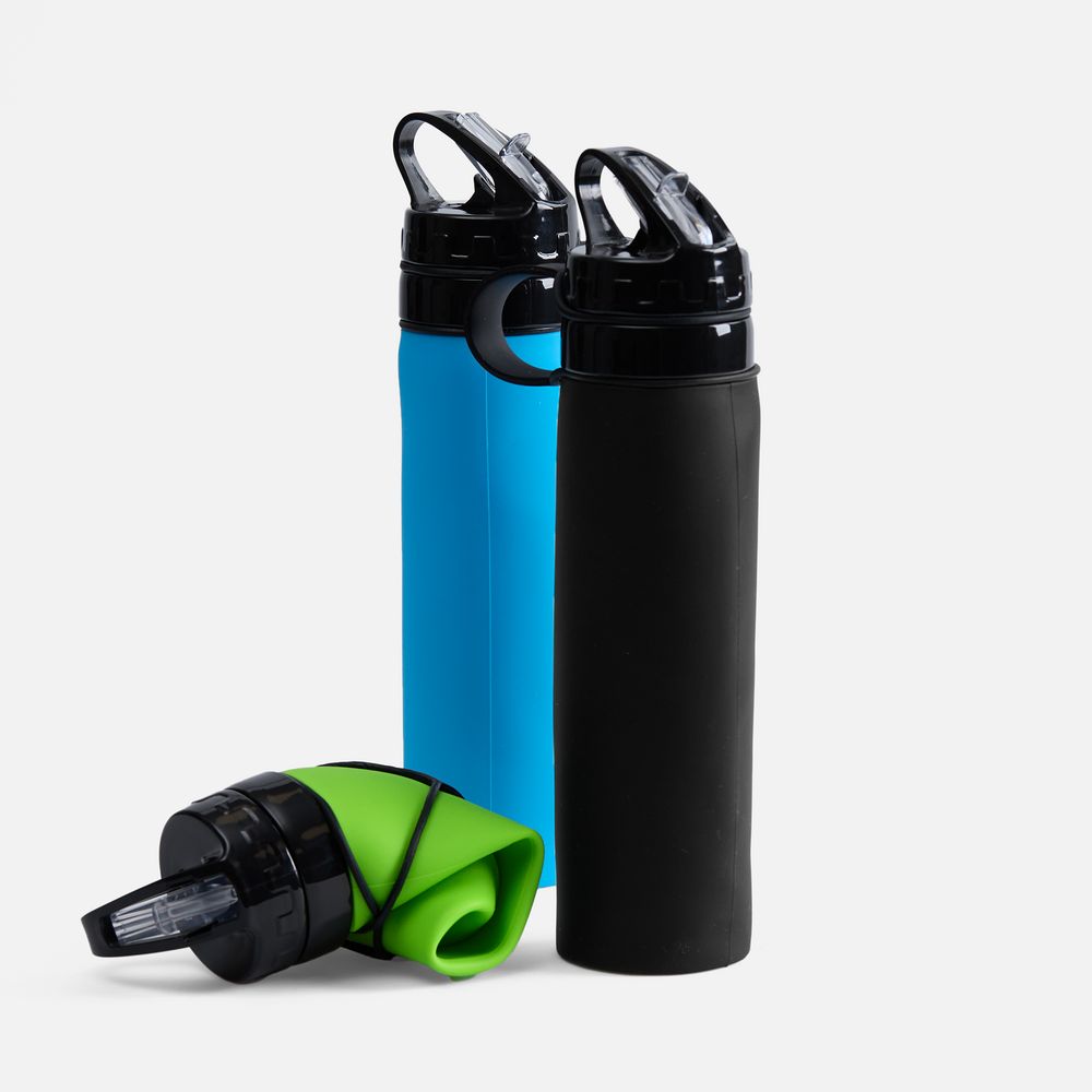 Складная бутылка для воды Langfossen фото на сайте Print Logo.