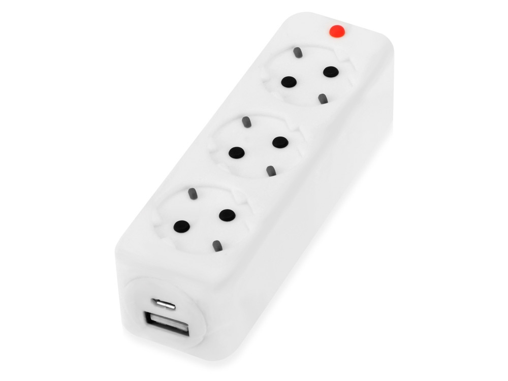 Внешний аккумулятор Socket, 2600 mAh с логотипом  | Print Logo