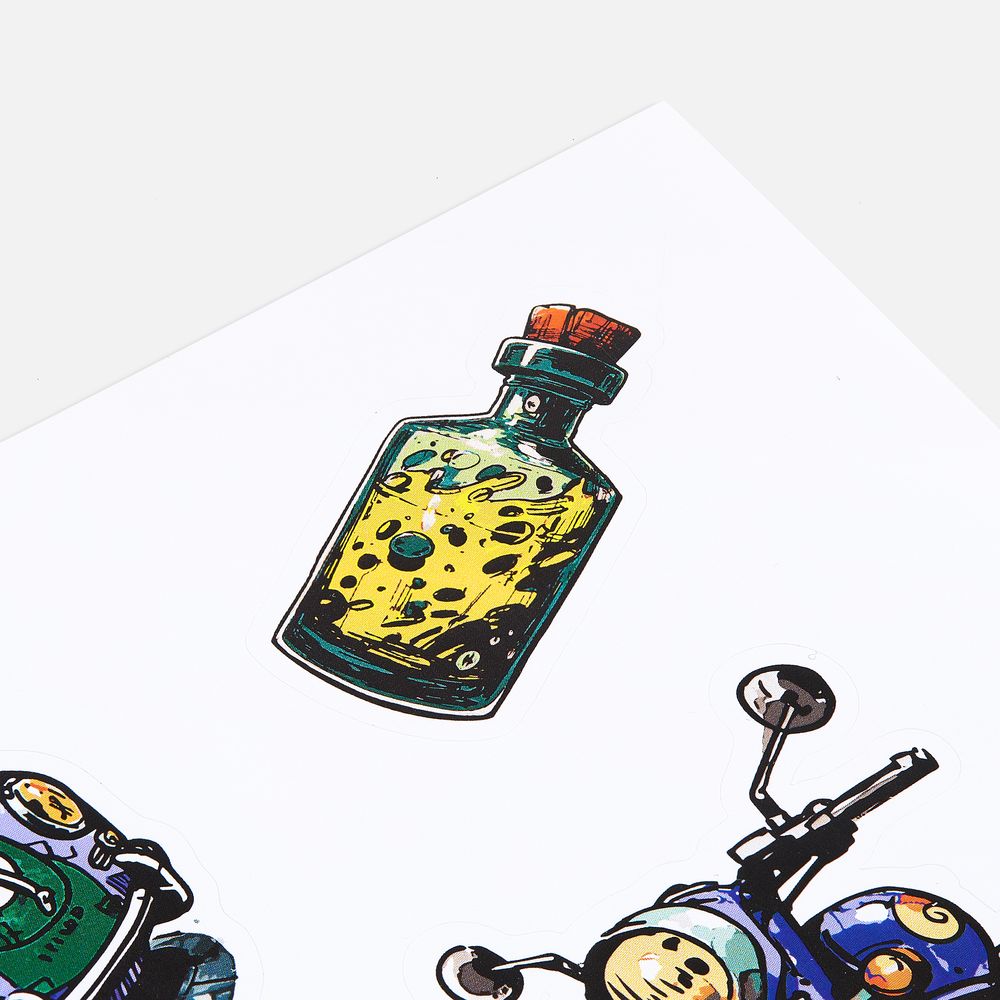 Стикерпак бумажный Thematik фото са сайте Print Logo.