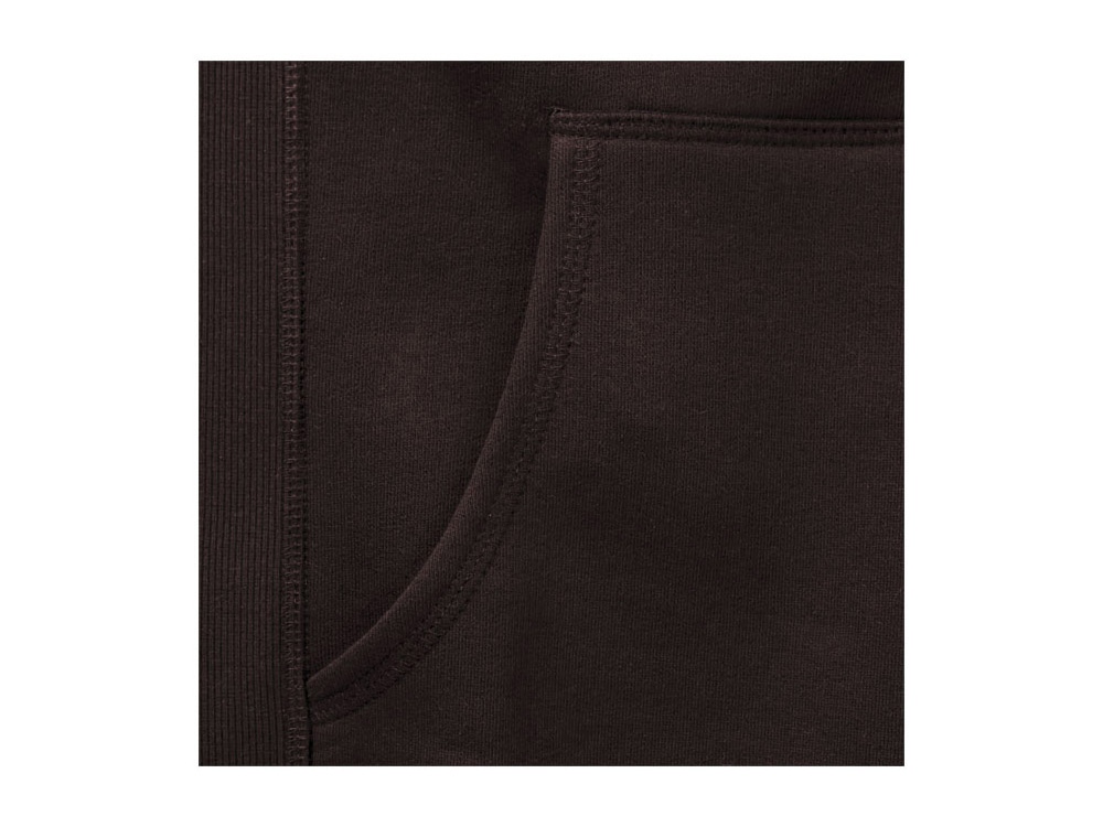 Толстовка Arora детская с капюшоном, шоколадный коричневый