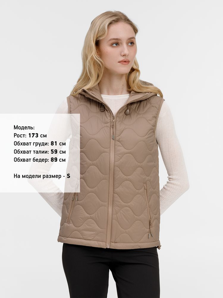 Жилет унисекс Tarnaby, бежевый, размер XL