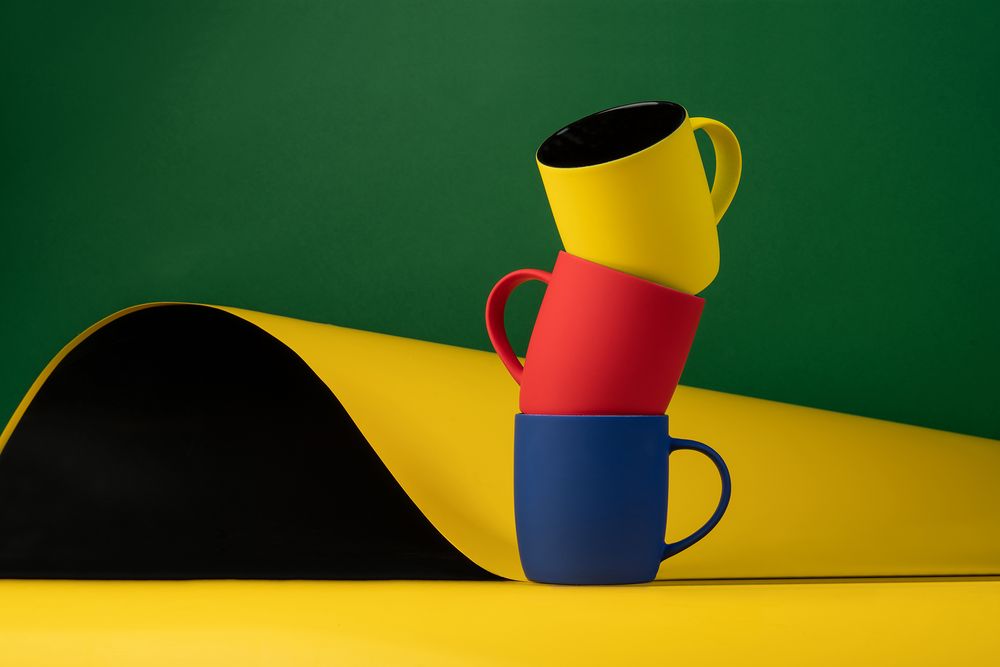 Кружка Surprise Touch Black c покрытием софт-тач