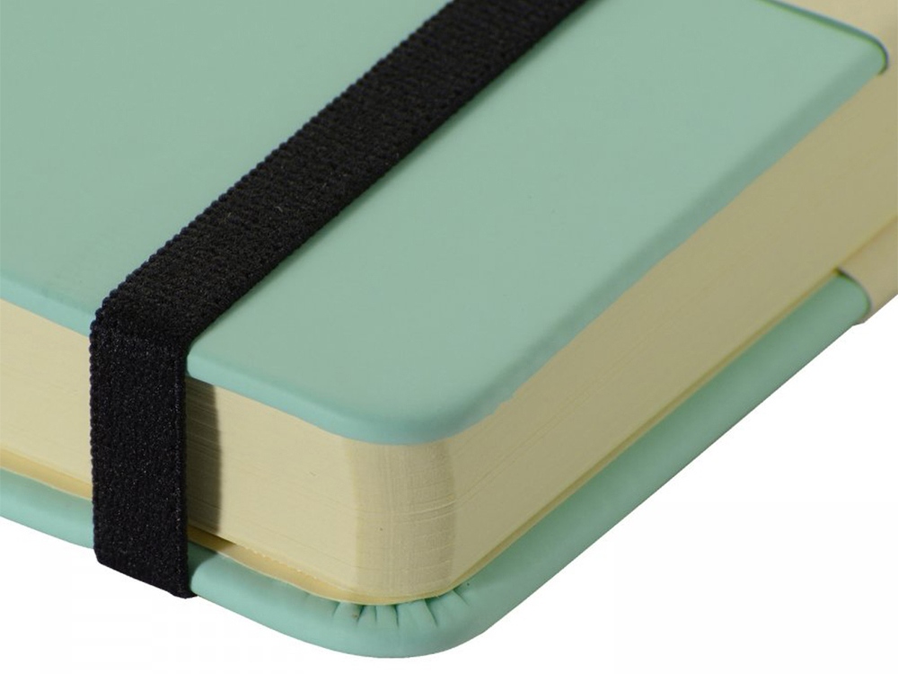 Ежедневник А5 недатированный Megapolis Velvet, зефирный мятный