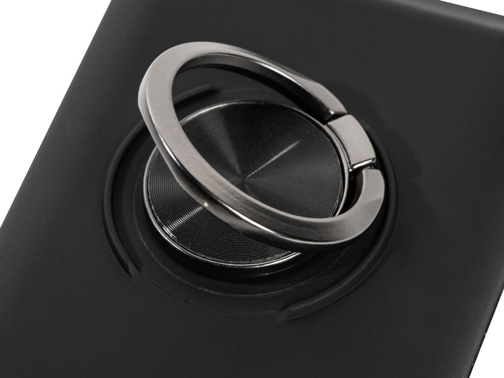 Магнитный беспроводной внешний аккумулятор MagnetIQ, 5000 mah, 10 W, черный (Р)