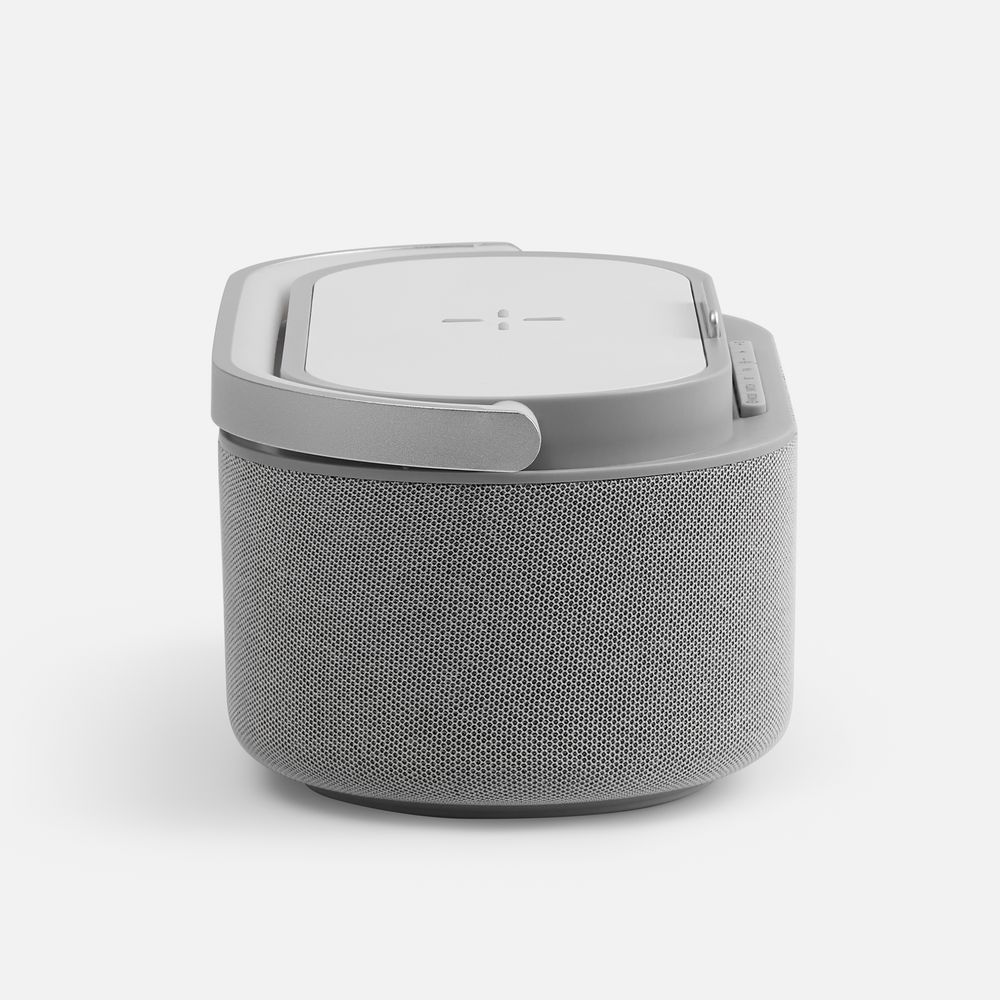 Колонка с часами и беспроводной зарядкой Veske ver.2