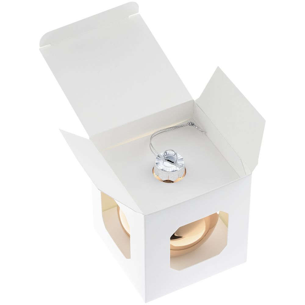 Елочный шар Finery Gloss, 8 см