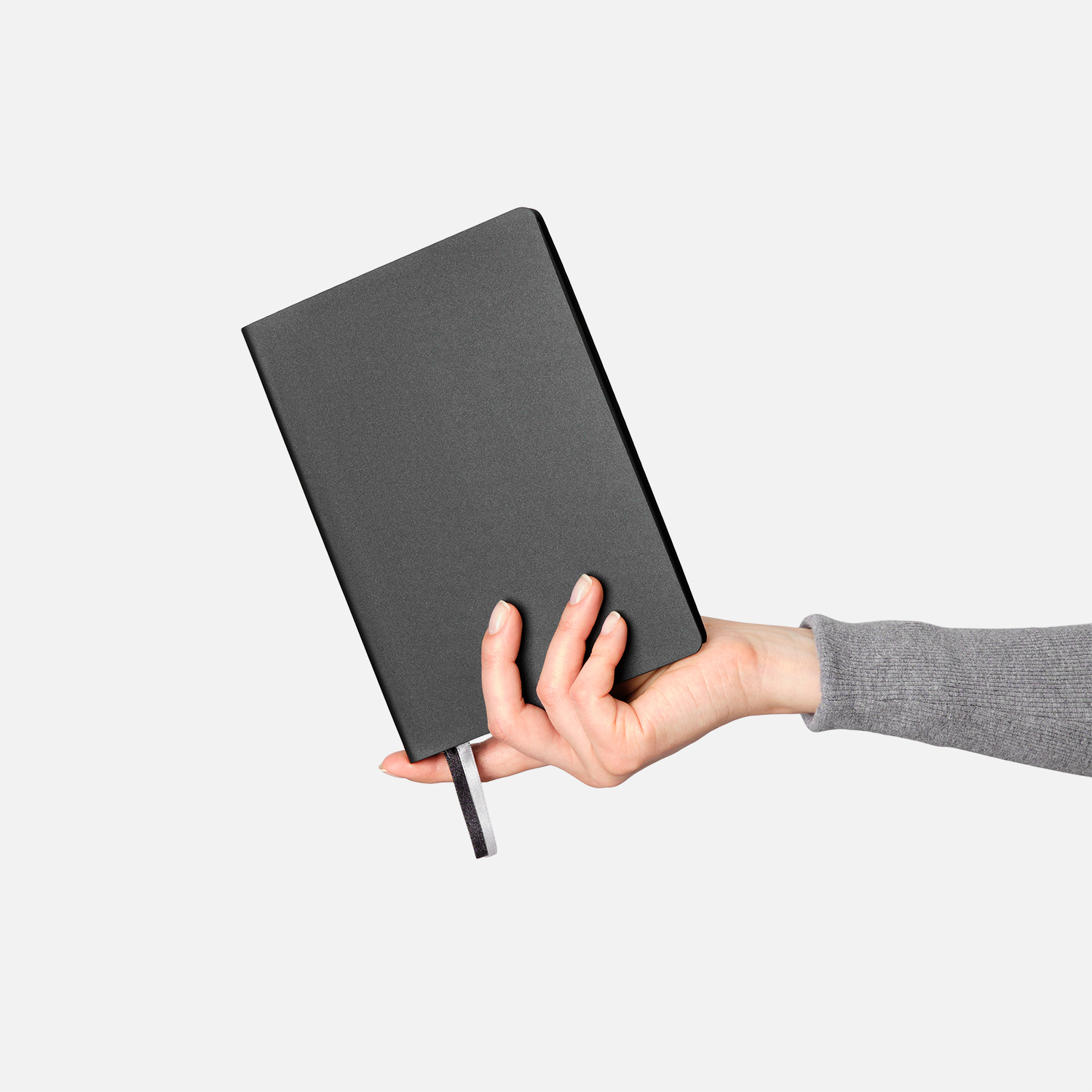 Ежедневник Мун Ривер (Moon River) недатированный, стальной (без упаковки, без стикера) фото на сайте Print Logo.