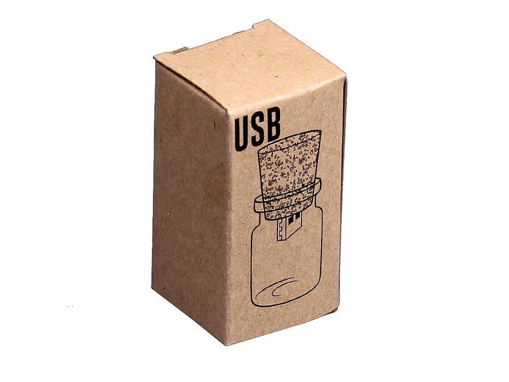 Флешнакопитель в виде пробки в бутылочке на 256 Гб