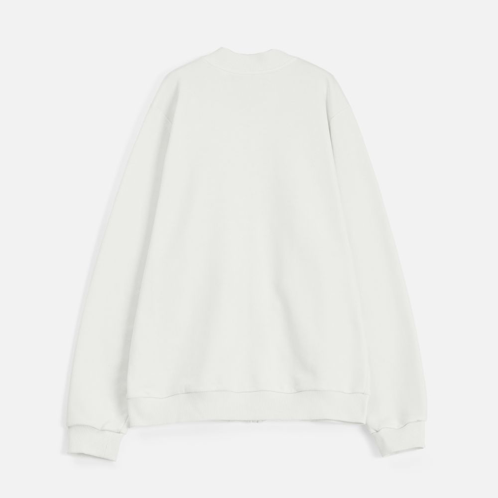 Бомбер унисекс Townie, молочно-белый, размер XL