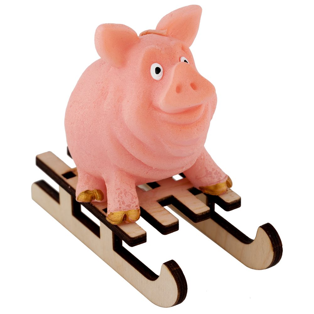 Свеча «Саночки» фото на сайте Print Logo.