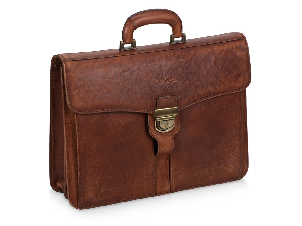 Портфель Имперский с логотипом Giulio Barсa | Print Logo