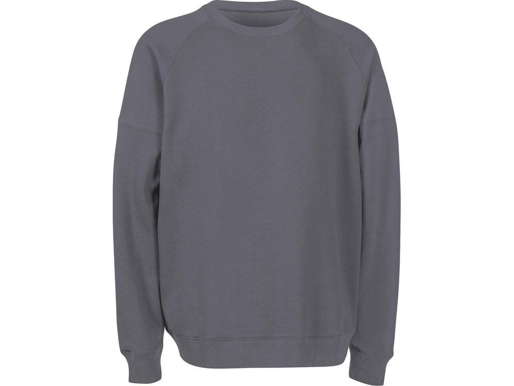 Свитшот оверсайз Paris, унисекс, темно-серый