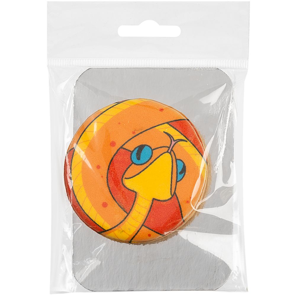 Печенье «Желтая змея» — пример нанесения логотипа (сделано в России) | Print Logo