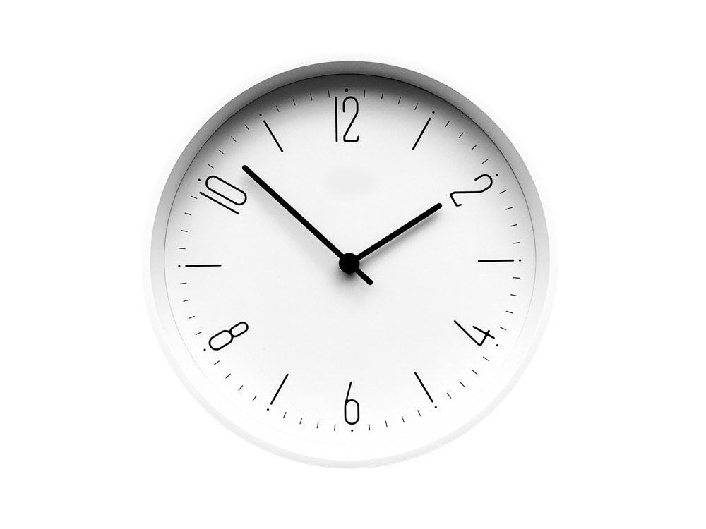 Часы настенные Casper S с логотипом Pleep | Print Logo