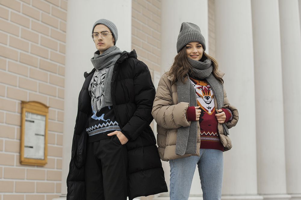 Шарф Nordkyn фото на сайте  Print Logo.