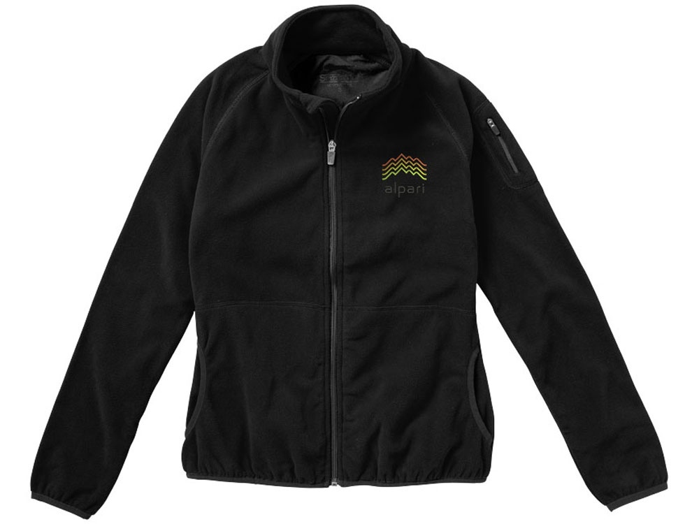 Куртка Drop Shot из микрофлиса женская, черный