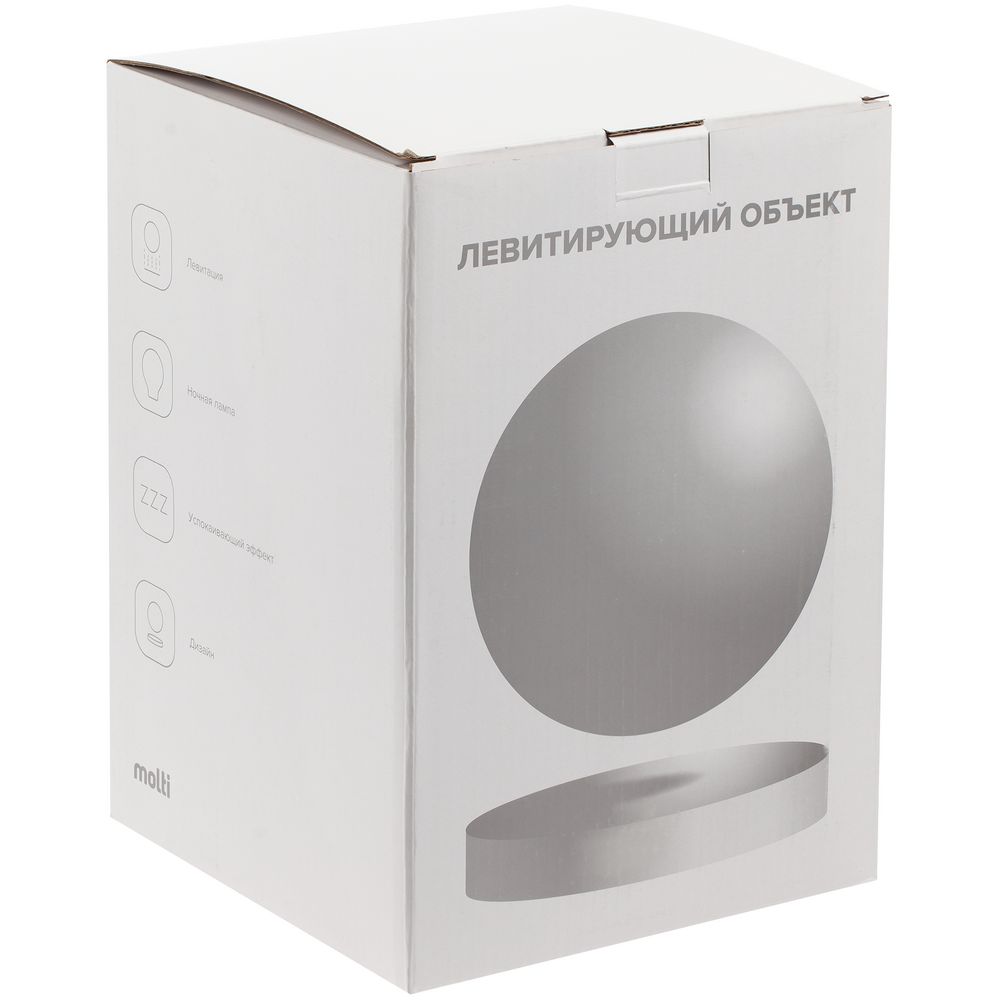 Левитирующая луна MoonFlight с пластиковой подставкой фото на сайте Print Logo.