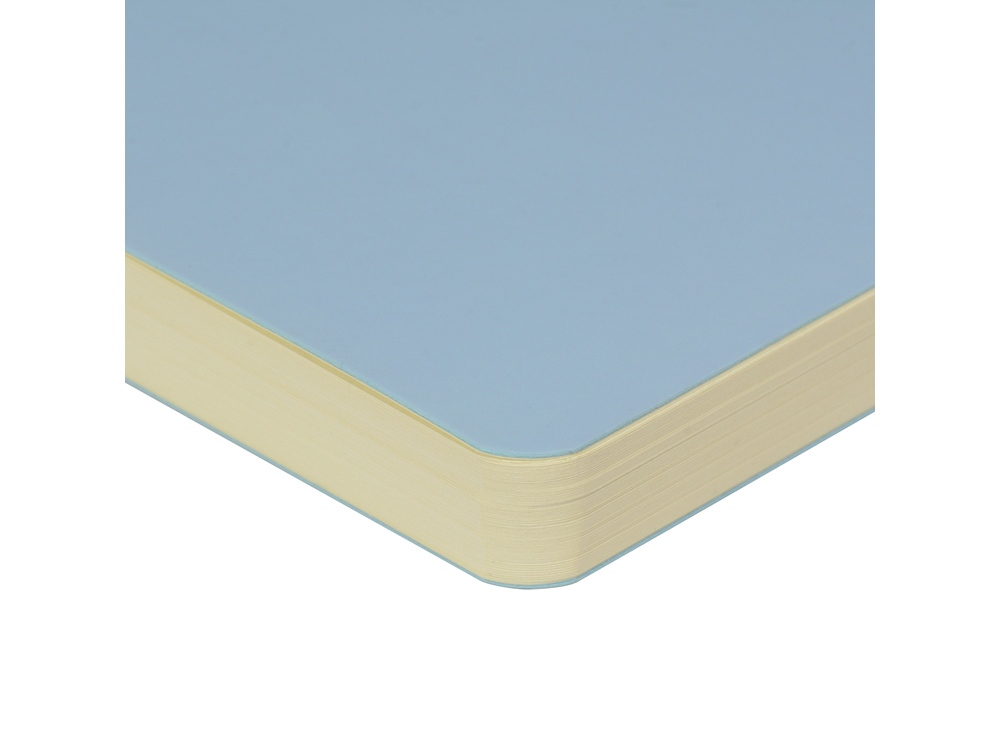 Скетчбук Sketch & Art в мягком переплете 140х210 мм, 100 л. бежевой бумаги 100 гр., голубой