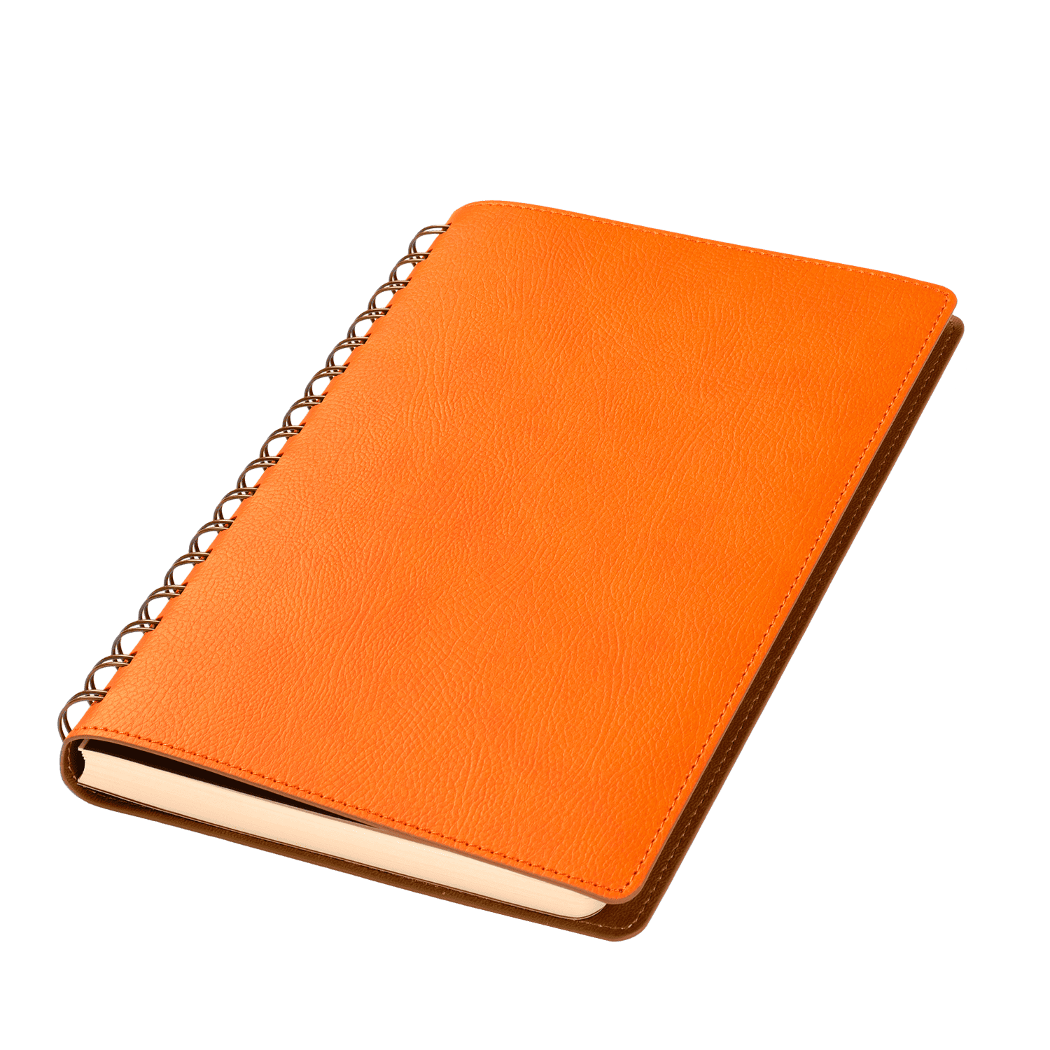 Ежедневник Виста (Vista) недатированный, оранжевый/коричневый