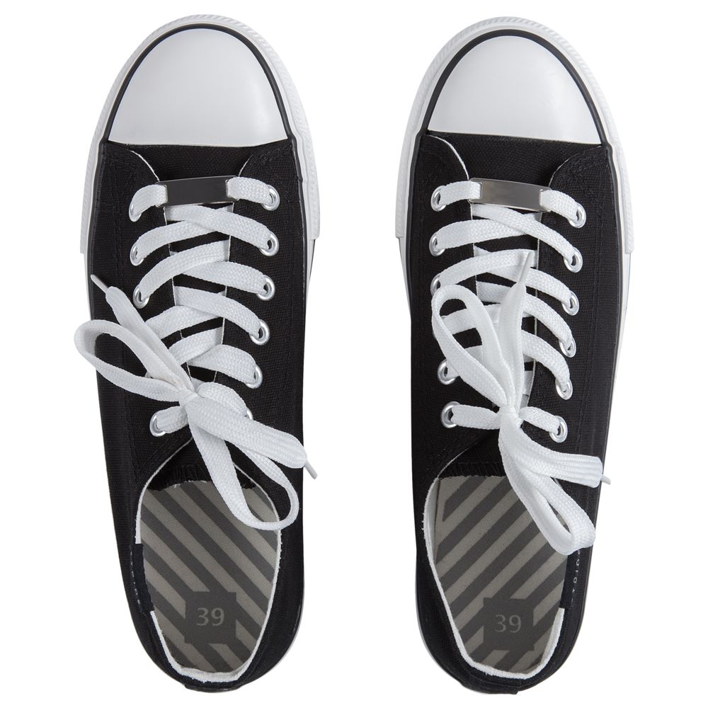 Кеды Energisk — пример нанесения логотипа (Stride) | Print Logo