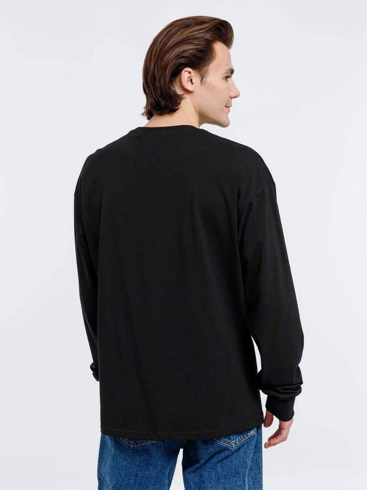 Футболка оверсайз унисекс City Sapiens, черная, размер M