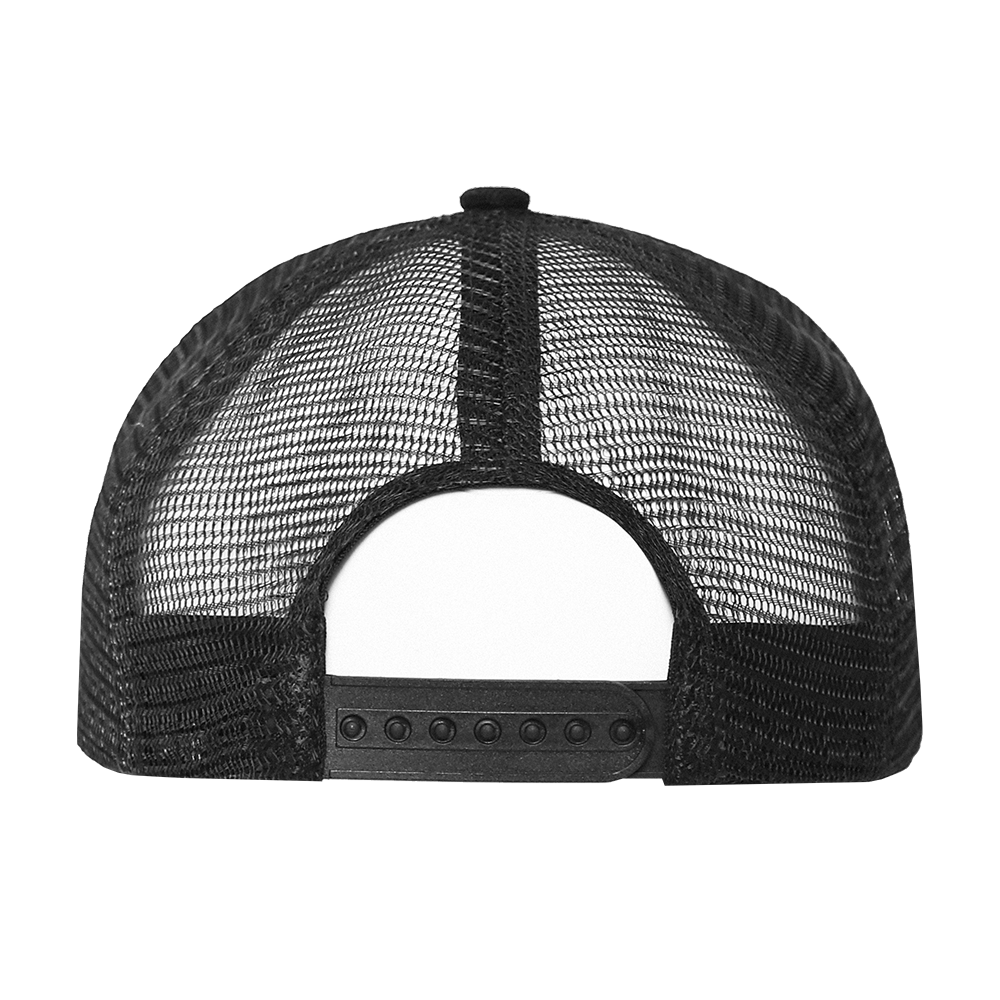 Бейсболка прямой козырёк STAN 5 клиньев хлопок 330, 09, Чёрный,  (20)  (56-58)