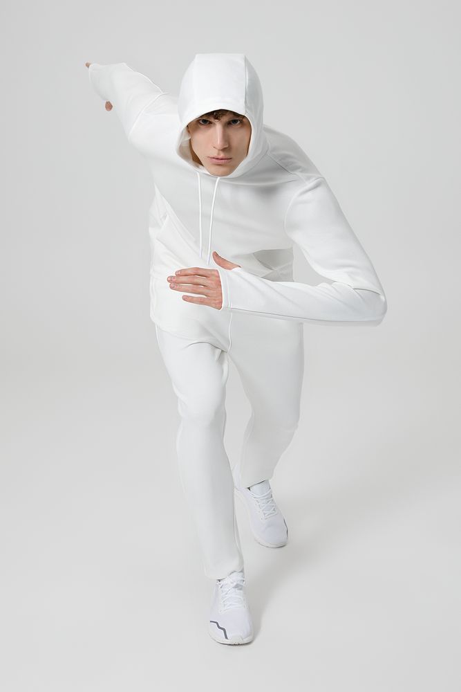 Худи унисекс Begi, молочно-белое, размер L