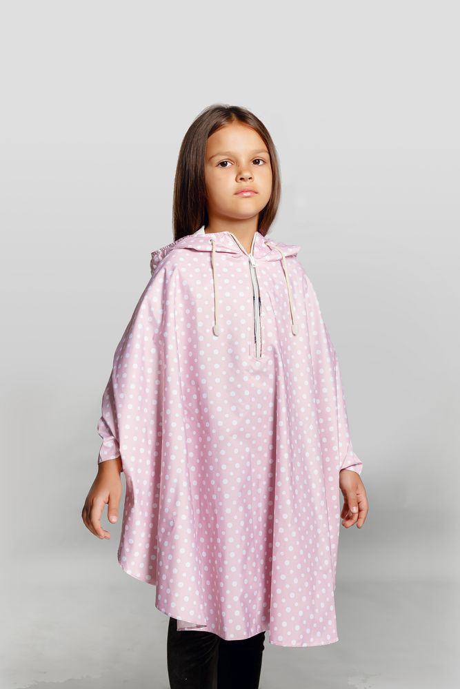 Дождевик-пончо детский AquaStop Kids на заказ фото на сайте Print Logo.