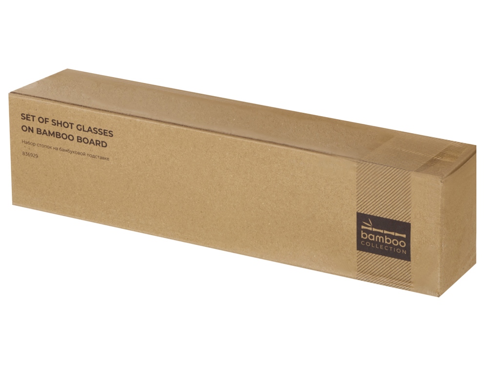 Набор стопок на бамбуковой подставке Shots (Р)