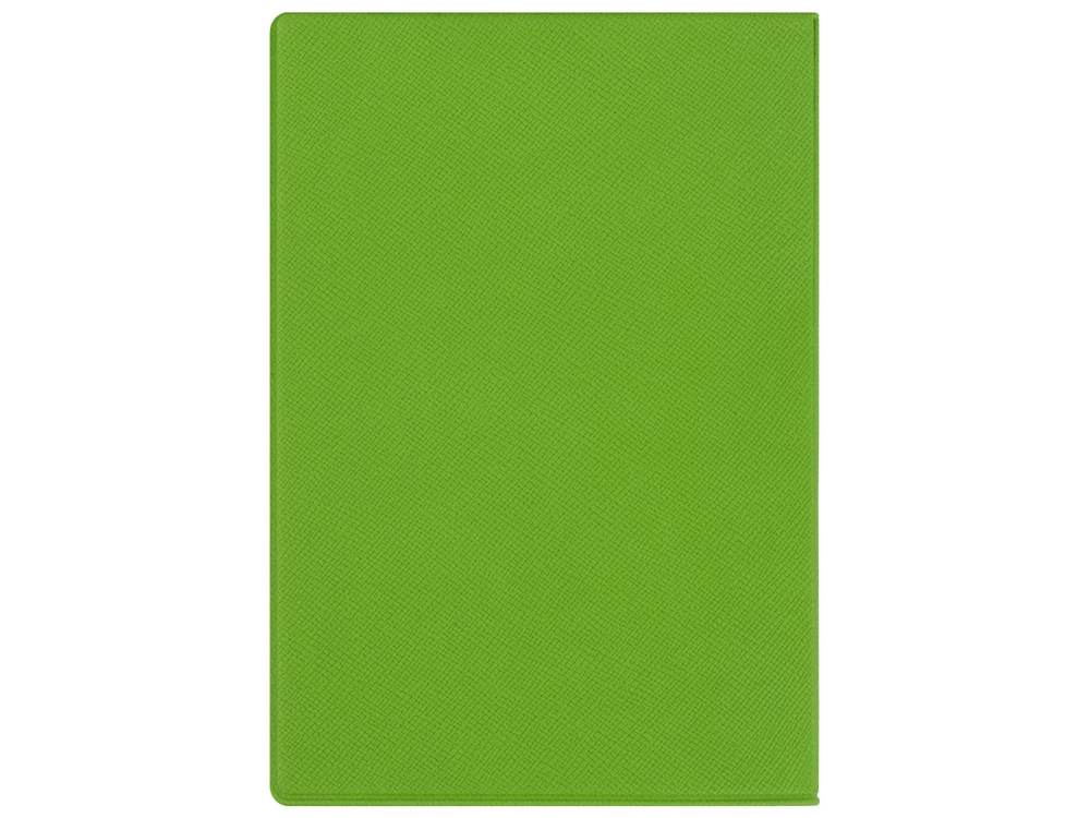 Классическая обложка для паспорта Favor, зеленое яблоко/серая