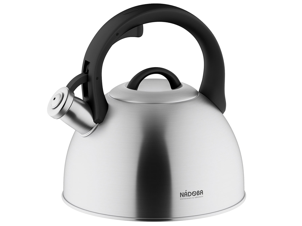 Чайник со свистком IRMA, 3 л с логотипом Nadoba | Print Logo